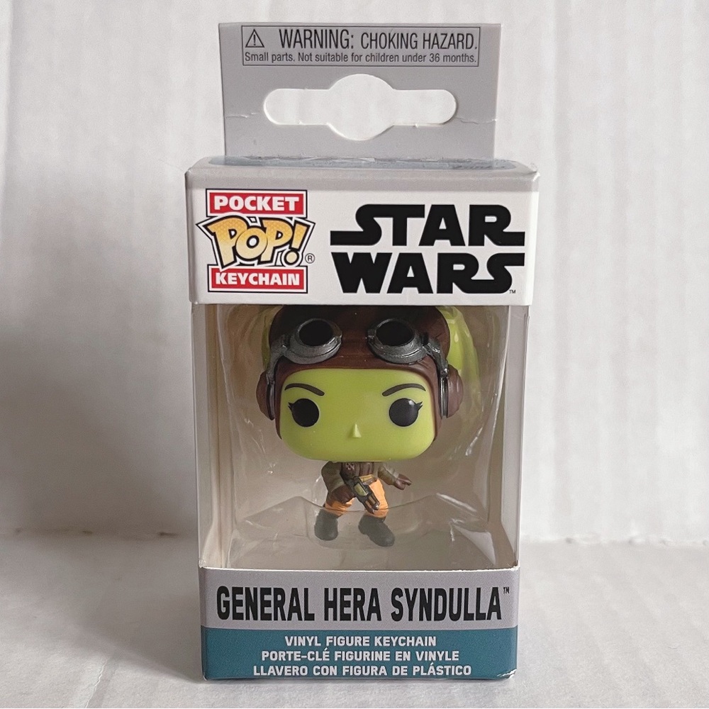 NIB Star Wars General Hera Syndulla Pocket Pop Keychain Funko Ahsoka Rebels